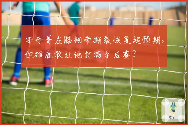 字母哥左膝韧带撕裂恢复超预期,但雄鹿敢让他打满季后赛?